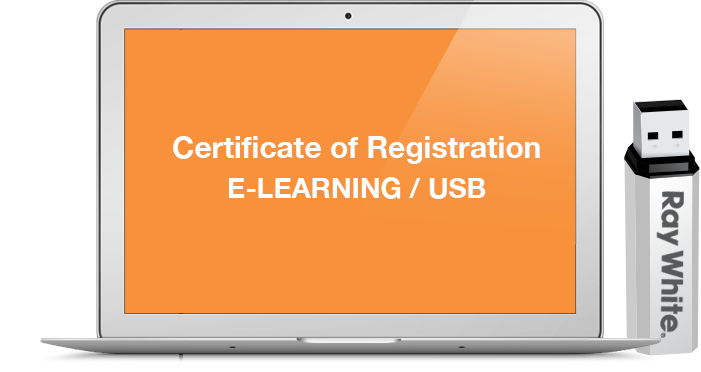 LAPTOP_CORC Certificate of Registration E Learning U.S.B course